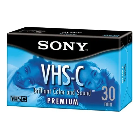 Fita Filmadora Sony Vhs-c 30 Foto 1