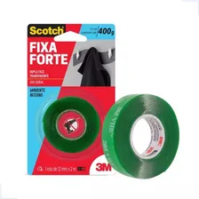 Fita Fixa Forte Transparente Dupla Face Scotch 12mmx2m - 3m Foto mini  2