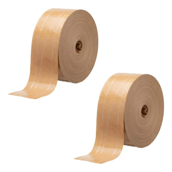 Fita Gomada 70mm Com Reforço - 2 Rolos Foto 1