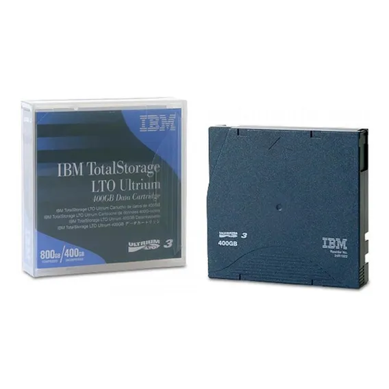 Fita Ibm 400gb Nativo / 800gb Comprimida Lto3 24r1922 Ibm Foto 1