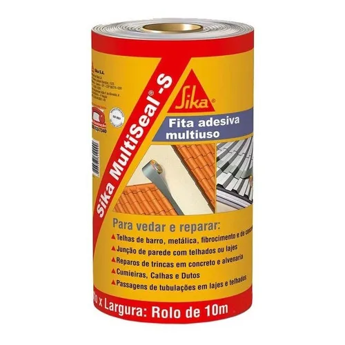 Fita Impermeável Auto-adesiva Multiseal-s (10cm X 10m) Foto 1