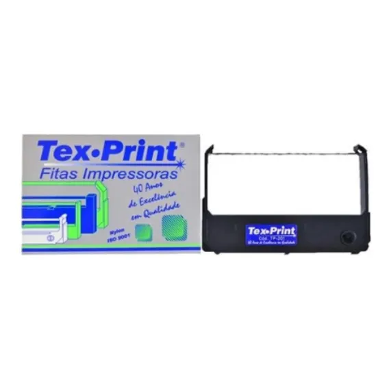 Fita Impressora Cmi 600 Haste Longa Tp-201 Texprint Cor Preto Foto 1