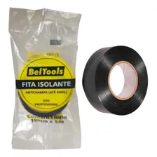 Fita Isolante 19mm X 5 Metros Beltools - 1 Rolo Padrão Liso Fita Isolante Foto  mini 1