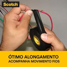 Fita Isolante 3m Scotch 33+ 19mmx20m Profissional Premium Foto mini 4