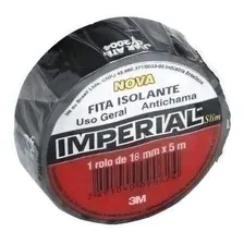 Fita Isolante 5mt Preta 3m Imperial Foto mini 1