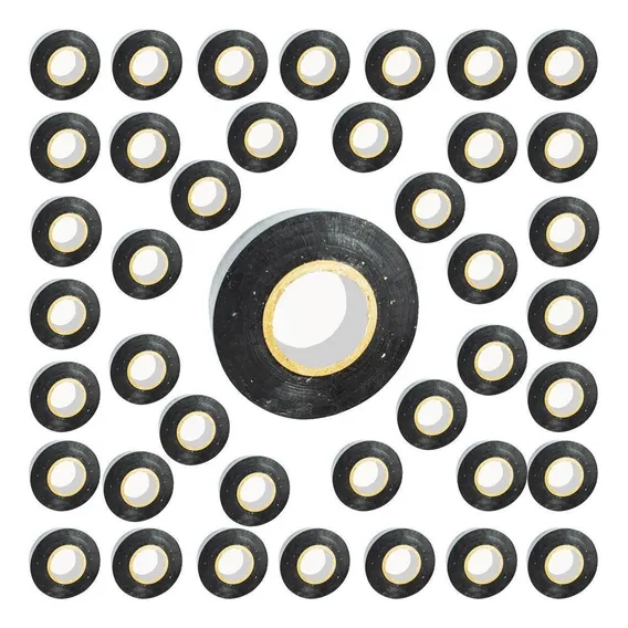 Fita Isolante Anti Chama Isoflex 19mm X 5m Com 50 Unidades Foto 1