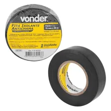 Fita Isolante Antichama 20m X 19mm Preta Vonder Foto mini 2