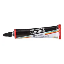Fita Isolante Líquida Bisnaga Preta 50g Cor Preto Tapmatic Foto mini  3