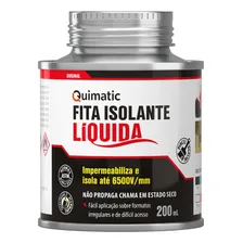 Fita Isolante Líquida Preta 200ml Quimatic Tapmatic Foto mini 1