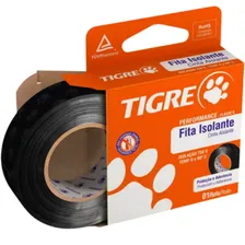 Fita Isolante Tigre Performance 19mm X 10 Mt Preta 750 Volts Foto mini 3