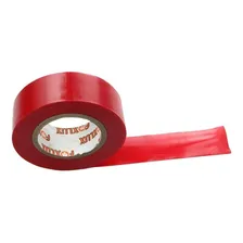 Fita Isolante Vermelha 19mm Anti-chamas- Rolo Com 10 Metros Foto mini 2