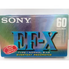 Fita K7 Sony Efx-60 Caixa C/ 10 Unidades Lacradas Foto mini 1