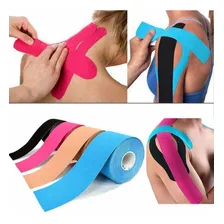 Fita Kinesio Tape Bandagem Fisioterapia Alivio Muscular Foto mini 3