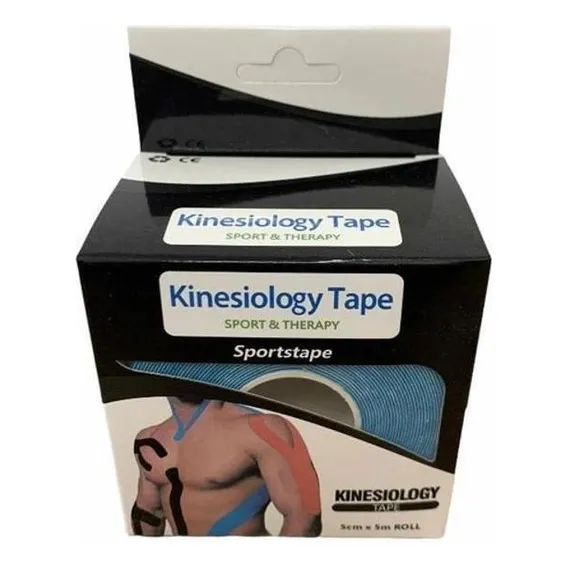 Fita Kinesio Tape Bandagem Funcional Elástica Adesiva Sports Foto 1