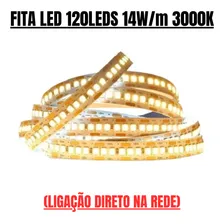 Fita Led 127v 120led Super Led Rolo 10m 3000k- Não Usa Fonte Foto mini 4