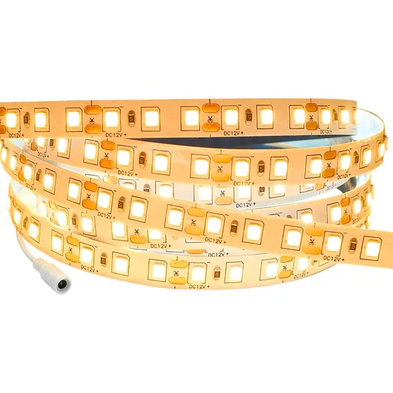 Fita Led 3528 Branco-quente 3000k 5 Metros 120d/m 12v Ip20 Foto 1