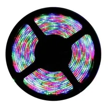 Fita Led 3528 Rgb 5 Metros + Controle + Fonte Foto mini 2