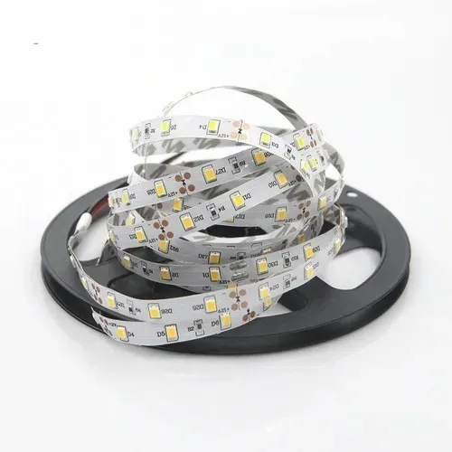 Fita Led 5050 5mt Dupla Face S/silicone Ip20 Luz Branco-quente 12v Foto 1
