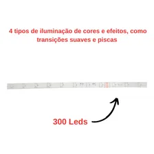Fita Led 5050 Azul Rolo 5m 300 Leds Dupla Face 3m Foto mini  2