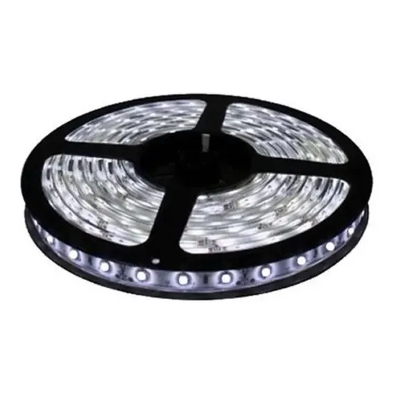Fita Led 5050 Branco Frio 300 Leds 5 Metros 12v Ip65 Cor da luz Branco-frio Foto 1