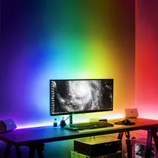 Fita Led 5050 Rgb 15 Metros Ip65 Com 1controle + Fonte Tensão De Operação Foto mini 4