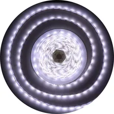 Fita Led Branco Frio 1 Metro (96cm) 3528 Ip65 Com Fonte Foto mini 1