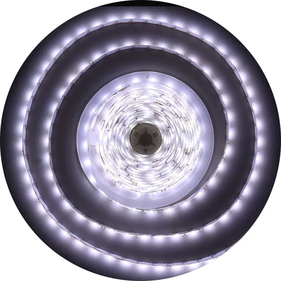 Fita Led Branco Frio 1 Metro (96cm) 3528 Ip65 Com Fonte Foto 1