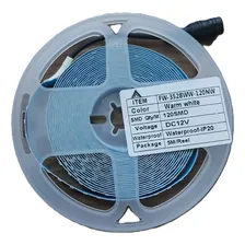Fita Led Branco Frio/quente 3528 5m 120d C/fonte Luz Branco-quente Foto  mini 1