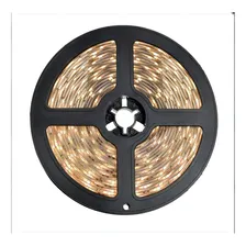 Fita Led Com 5m 5050 Branca Morna Aprova D`agua C/ Silicone Tensão de operação 12V 12V Foto mini 2