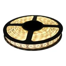 Fita Led Com 5m 5050 Branca Morna Aprova D`agua C/ Silicone Tensão de operação 12V 12V Foto mini 1