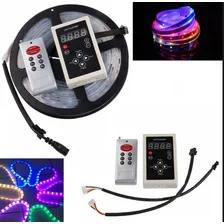 Fita Led Digital 6803 Rgb Com Controle 133 Efeitos 3 Vias Foto mini 4