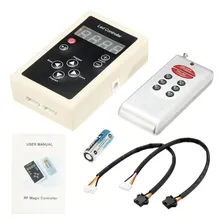 Fita Led Digital 6803 Rgb Com Controle 133 Efeitos Ip67 Foto mini  3