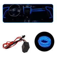 Fita Led Neon 12v Azul 5 Metros Luz Interior Painel Foto mini  3