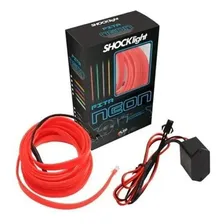 Fita Led Neon Vermelho 5 Metro Painel/ Interior Automotivo Foto  mini 1