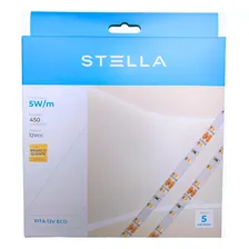 Fita Led Profissional 5w/m 2700k Ip20 12v 400lm-5m Stella Foto mini 4