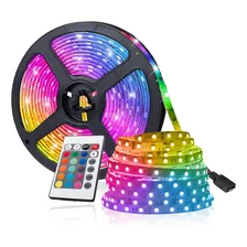 Fita Led Rgb 3528 5 Metros Com Controle Foto mini 1