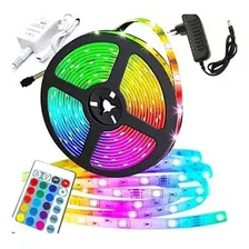 Fita Led Rgb 3528 Rolo 5m + Fonte - Vlx Foto  mini 1