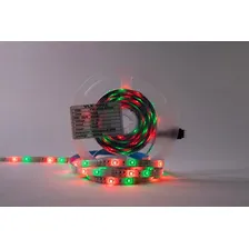 Fita Led Rgb 3528 Rolo 5m + Fonte - Vlx Foto mini  3
