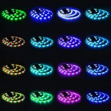 Fita Led Rgb 5050 Multicores Bivolt 5 Metros Completa 127/220v Foto mini 3