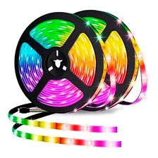 Fita Led Rgb 5050 Rolo 5m 300 Leds Ip65 + Controle + Fonte Foto mini 2