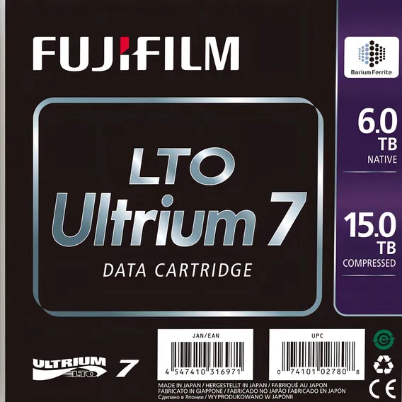 Fita Lto Fujifilm Utrium 7 Data Cartidge Lto-7 6.0tb Foto 1