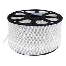 Fita Mangueira Led 5050 50 Metros Iluminação 220v Luz Branco-quente Foto mini 1