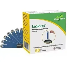 Fita Medição De Glicose G423s Bioland- 12 Caixas 50 Fitas Foto mini 4