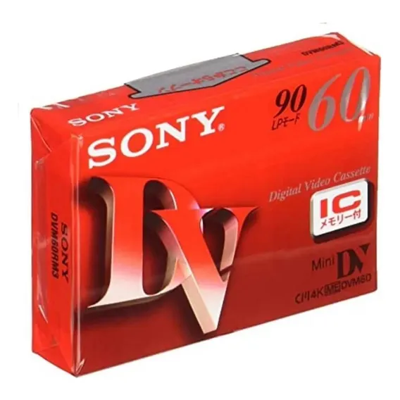 Fita Mini Dv Sony Dvm-60r3 - Caixa Com 05 Unidades Foto 1