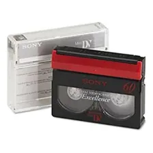 Fita Mini Dv Sony Dvm-60r3 - Caixa Com 05 Unidades Foto mini 3