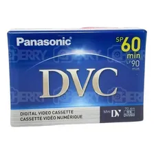Fita Minidv Panasonic Ay-dvm60ej Sp60 Lp90 Para Filmadoras Foto mini 1