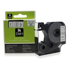 Fita P/ Rotuladora Portátil 3m Pl 100 Vinil 12mm 18444 Dymo Cor Branco Foto  mini 1