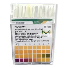 Fita Papel Indicador Ph 0 A 14 Merck Cx 100 Tiras Foto mini 3