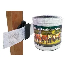 Fita Para Cerca Eletrica Eletroplastico Rural 400 Metros Foto mini 3