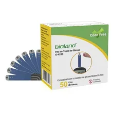 Fita Para Teste De Glicose Code Free G-423s Bioland C/50 Un Cor fita glicose Foto mini 1